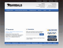 Tablet Screenshot of baribals.pl